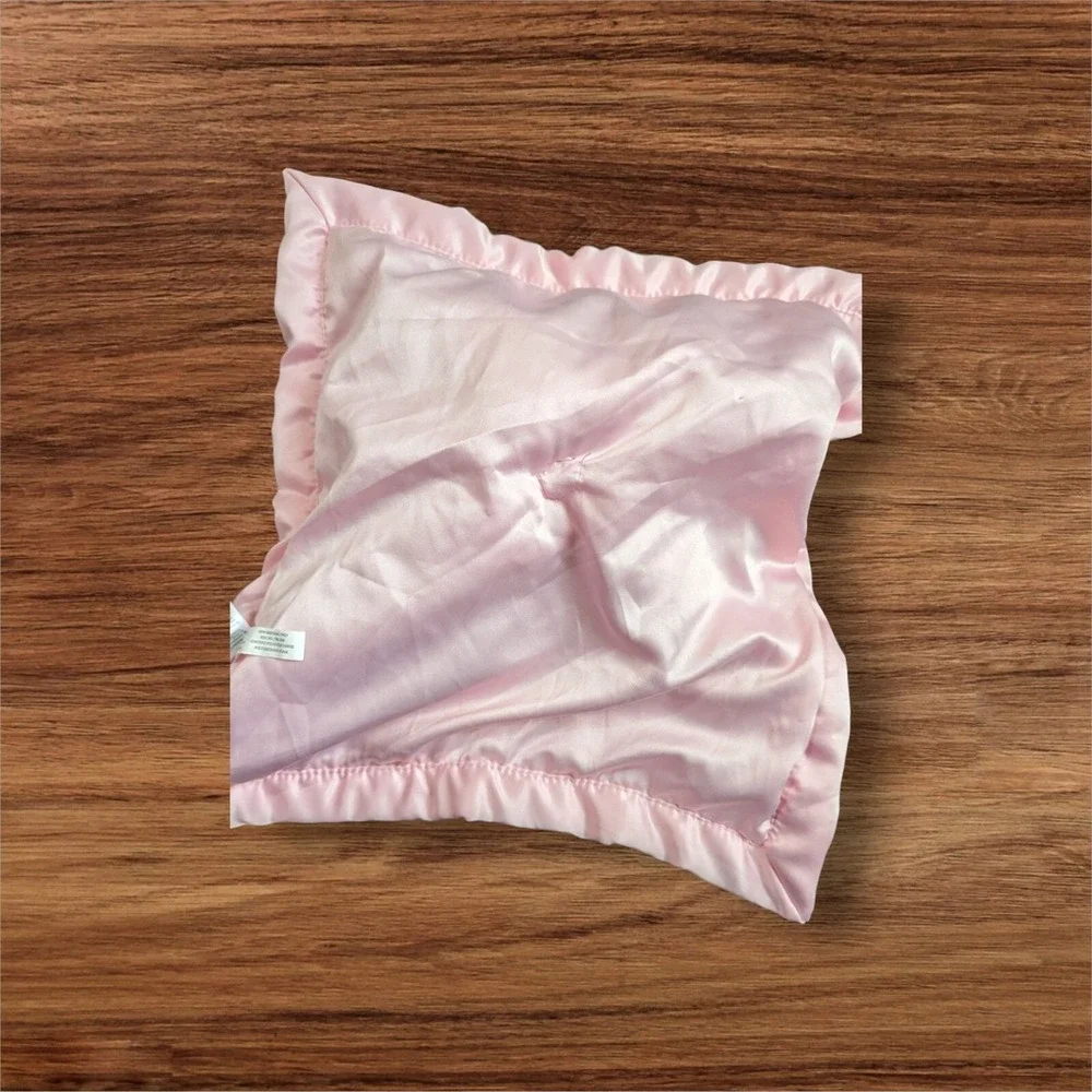 Carters Unicorn Security Blanket Pink White‎ Satin Trim Lovey Plush 2020